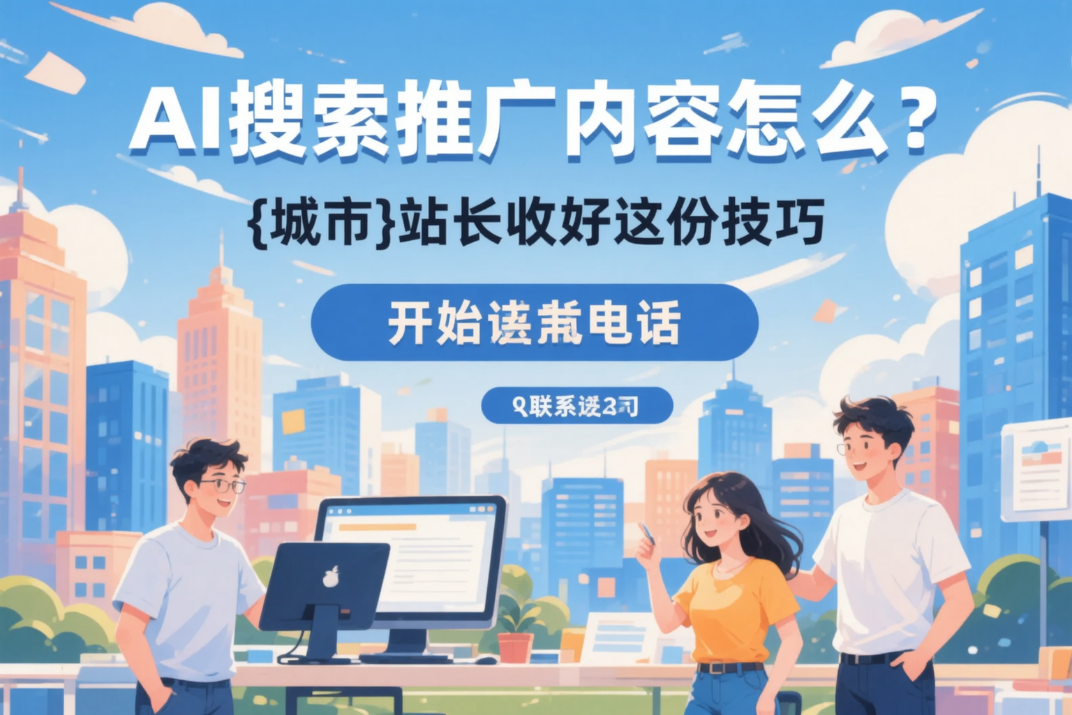 AI搜索推广内容怎么写?西陵站长收好这份技巧