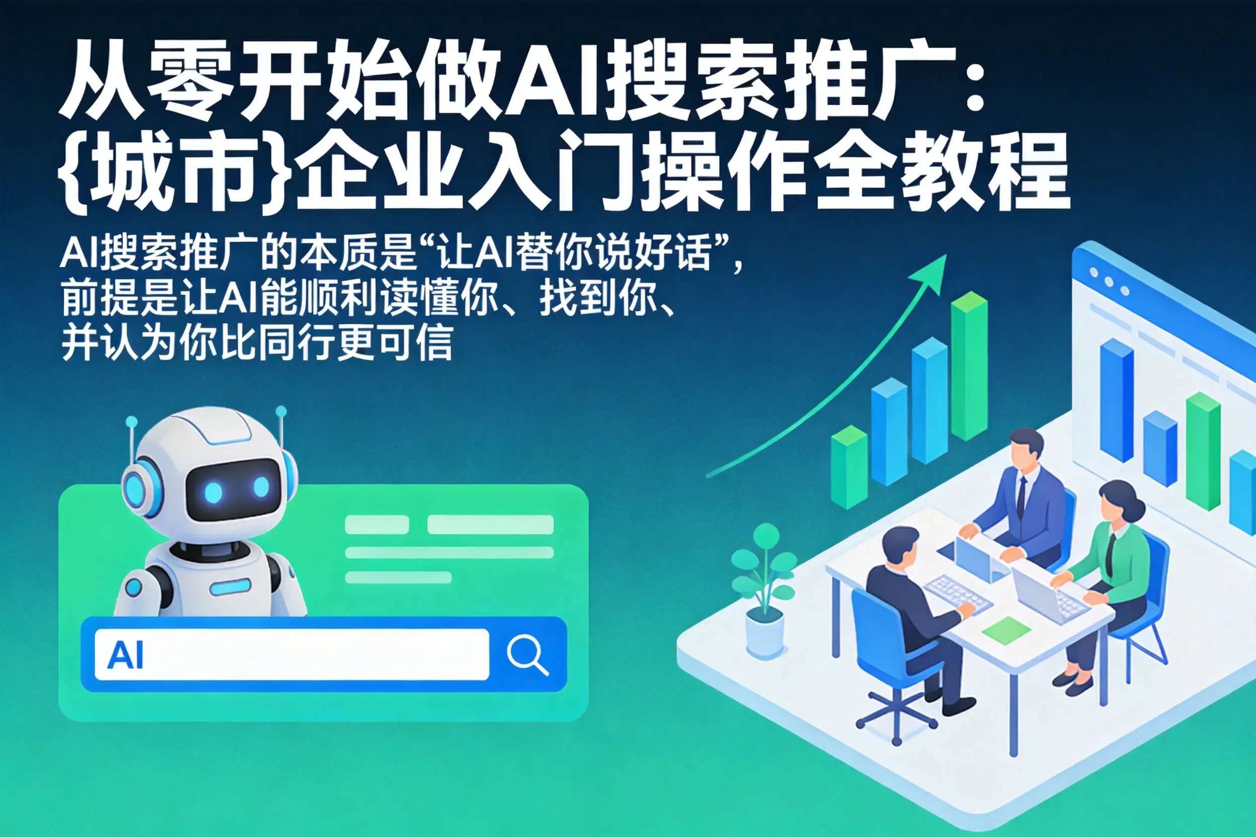 从零开始做AI搜索推广:西陵企业入门操作全教程